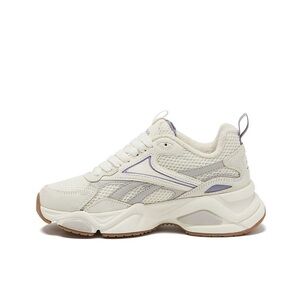 Reebok Charge Women's Cream and Purple Shoes, 8